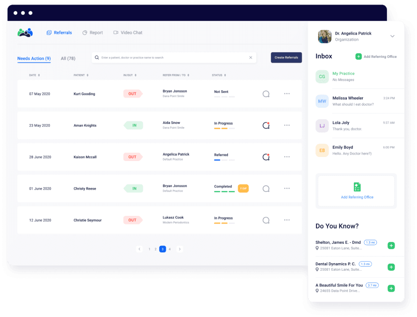 Dentist Referral Tracking Platform